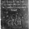 Grabplatte für den Pleban Sigismund Pleuer