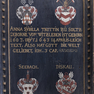 Epitaph der Anna Sybilla von Trott zu Solz, geb. von Witzleben