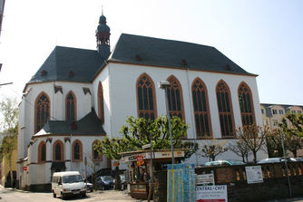Bild zur Einleitung 2.1.3: Katholische Kirche (ehemalige Karmeliter-Klosterkirche) Boppard