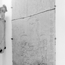 Sterbeinschrift für Jörg Goder auf einer Wappengrabplatte