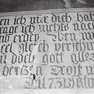 Weißenfels, Gedächtnisbild (?) Margaretha von Watzdorf, Bibelzitat (1570)