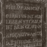 Grabplatte des Schöffen Christoph Viel