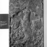 Grabinschrift für Jakob und Stefan Tobelhaimer auf einer Wappengrabplatte