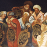 Gemälde mit Darstellung des Prozesses Jesu in St. Walpurgis [6/7]