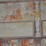 Inschriftenreste auf dem Wandgemälde der sog. Welfengenealogie
