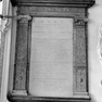 Stifterinschrift des Joachim von Ortenburg für das Wandgrabmal für Adelheid Gräfin von Limburg, geb. Rhein- und Wildgraf, und ihren Enkel Joachim