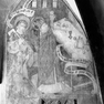 Wandmalerei mit Heiligendarstellungen 
