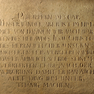 Grabplatte der Domina Dorothea Grote [2/2]