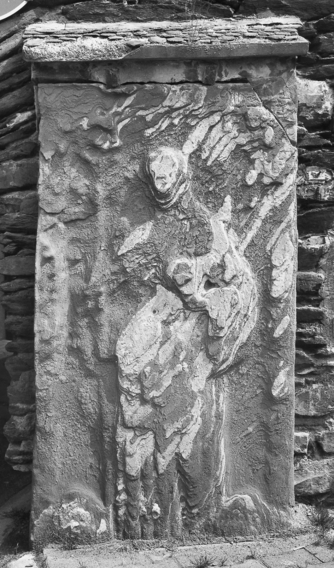 Bild zur Katalognummer 367: Grabplatte für Elisabeth Vogt, Äbtissin des Zisterzienserinnen-Klosters Allerheiligen zu Oberwesel