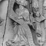 Dom, Nordportal, Tympanon: Prophet (um 1440)