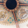 Bild zur Katalognummer 131: Gewölbemalerei mit Evangelistensymbolen