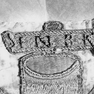 Domschatz Inv. Nr. 124, Kasel, Detail: Kreuztitulus (E. 15./A. 16. Jh.)
