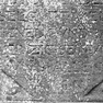 Grabmal Bürgermeister Johann Weiler, Detail mit Inschrift