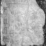 Fragmente der Grabplatte Prior Sebsatian von Engers