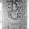 Grabplatte Johann Bernhard Moser von Filseck