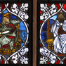 Glasmalerei im Ostfenster des südlichen Chorseitenschiffes [4/5]
