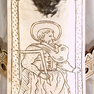 St. Lambertus, Schatzkammer, Armreliquiar für Reliquien des Apostels Thomas, Ausschnitt