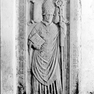 Sterbeinschrift für den Abt Johannes Pluetl auf einer figuralen Grabplatte