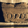 Rhein. Landesmuseum, Fragment einer Inschrift (14.  Jh.)