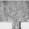 Domschatz Inv. Nr. 115, Notiztafel, Detail: Inschriften (1577)