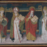 Tafelbild mit den vier Kirchenvätern