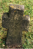 Bild zur Katalognummer 447: Eine Seite des Grabkreuz für Catharina Bach