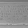 Epitaph Anna von Leyen, Detail (E)
