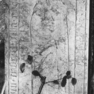 Grabplatte Katharina Nettinger, Zustand um 1970 (Stadtarchiv Pforzheim S1-15-001-26-001)