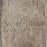 Grabplatte für Hermann Stenhagen und Jakob Stypmann