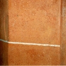 Bild zur Katalognummer 329: Zahlreiche Initialen und Jahreszahlen in Sandsteinwand der evangelischen Stifitskirche St. Goar