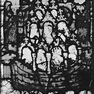 Dom, Chorumgang, Bildfenster nord IX, 1c, Arche Noah (A. 15. Jh.)