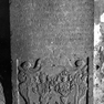Stifterinschrift auf der Wappengrabplatte des Johannes Zebrzidowski