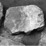 Bild zur Katalognummer 129: verschollenes Fragment einer Inschrift