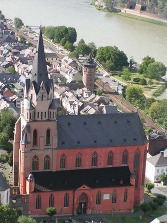 Bild zur Einleitung 2.1.7: Katholische Pfarrkirche Unserer Lieben Frau (ehem. Stiftskirche, sogen. Liebfrauenkirche) Oberwesel