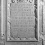 Grabplatte Margaretha Kluck, Detail (C)