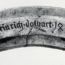 Pontstr. 13, Türbogen mit Bauinschrift (1495)