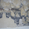 Fragmente von Beischriften zu einem Wandmalereizyklus