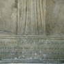 Grabplatte in St. Cosmas und Damian zum Markte