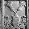 Wappengrabplatte für den Ritter Johannes von Aresing