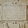 Grabplatte der Christina Elisabeth von Bardeleben