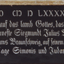 Epitaph des Siegmund Julius Mynsinger von Frundeck in St. Stephani [2/2]
