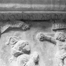 Sockel des Epitaphs Abt Martin Schimpfer, Detail