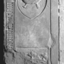 Grabplatte Markward und Anna Blus, Zustand 2003