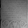 Wappengrabplatte für Johannes Friedrich Schultes