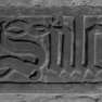Grabplatte Praxedis Gräfin von Hohenlohe, Detail (A)