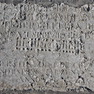Grabplatte für Peter Schwarz, Dietrich M(engde) und Johannes Papke
