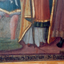 Bildbeischriften auf den Innenseiten zweier Altarflügel