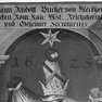 Wappentafel Johann Rudolf Pucher von Meggenhausen