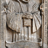 St. Martini, Grabplatte für Daniel Sachse (1605)