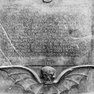Grabplatte des Johann Benjamin Hennequin